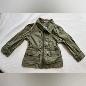 Baby Gap Utility Jacket, Green, Size 2, PreOwned
